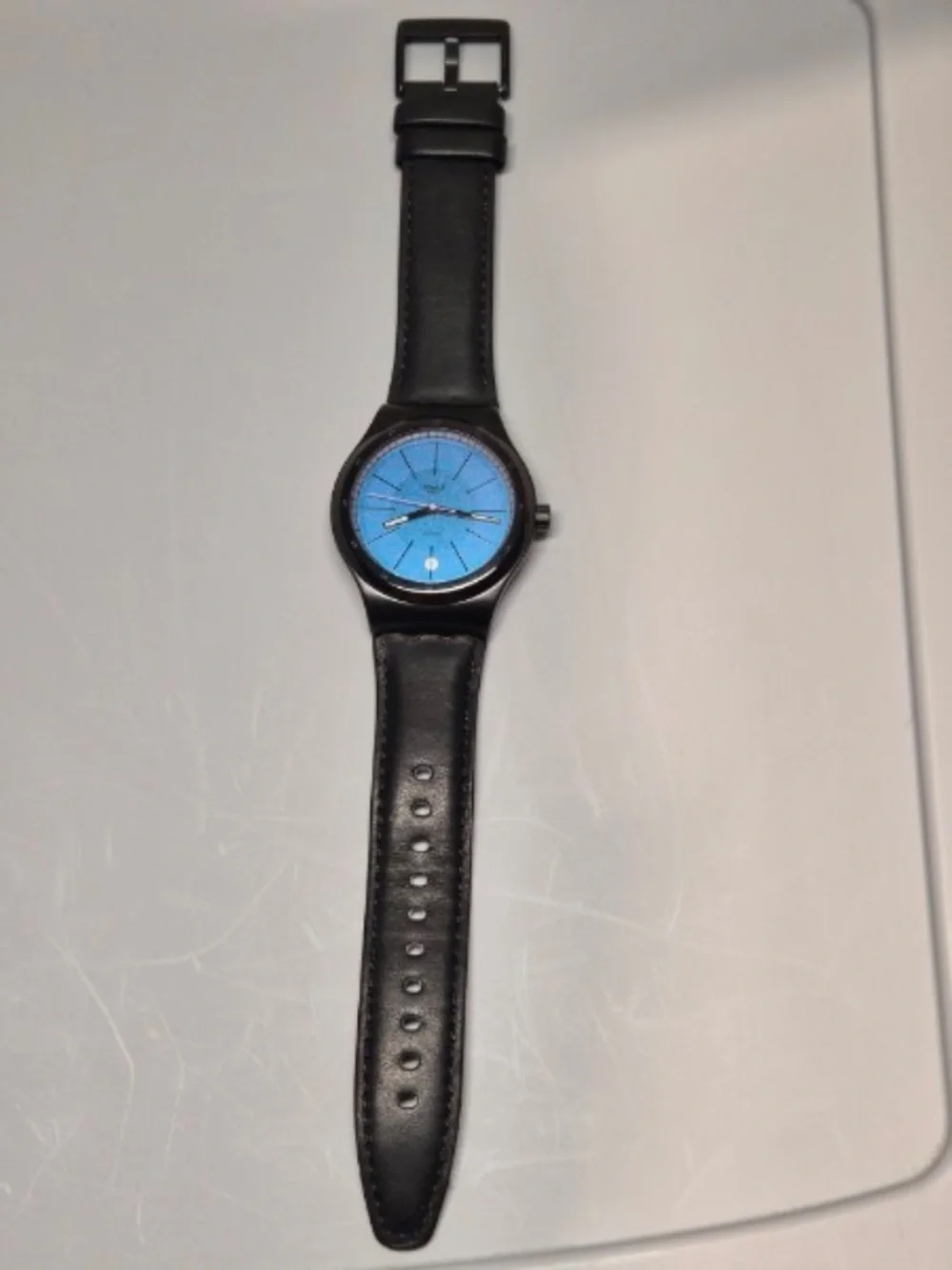 Swatch Blackcloak Mechanism SISTEM51 Automatic Watch (YIB408)